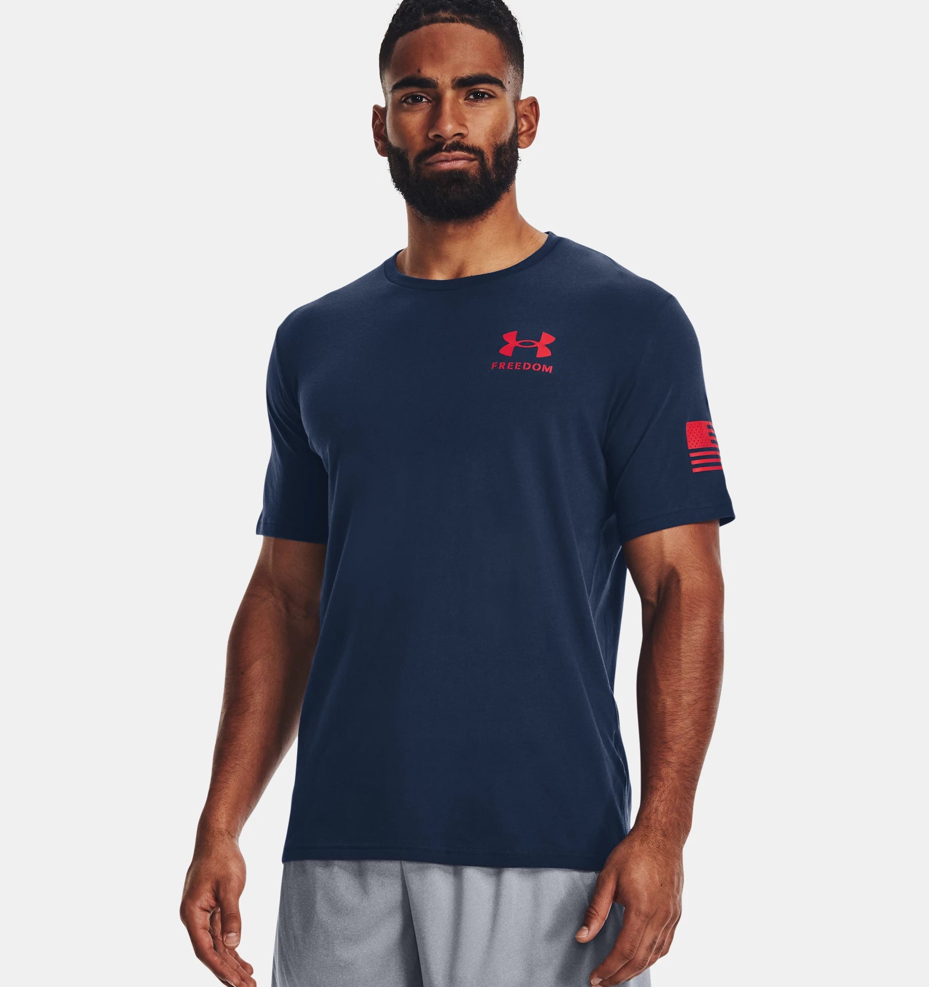 Under Armour UA Freedom Flag Gradient T-Shirt 1377056 - Newest Arrivals